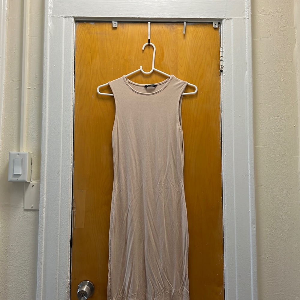 Tan dress